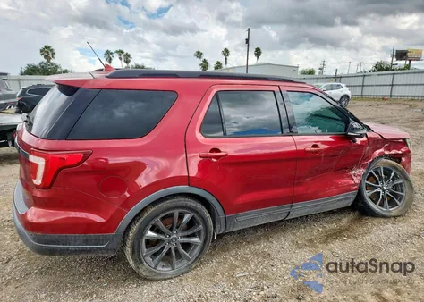 2018 Ford Explorer Xlt z USA, uszkodzony, nr VIN 1FM5K7D83JGC40866
